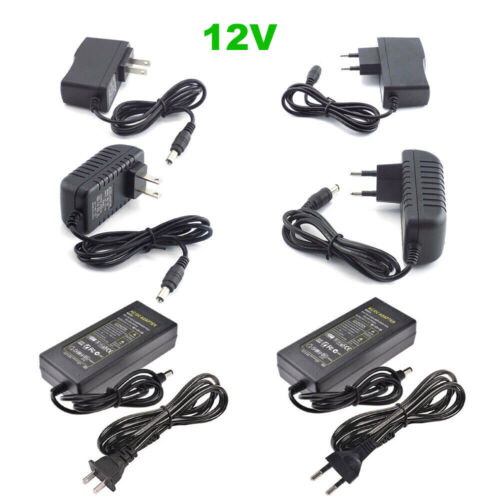 AC TO DC 12V 1A 2A 3A 5A 8A 10A Power Supply Adapter For 5050 Led Strip Lights - Picture 1 of 18