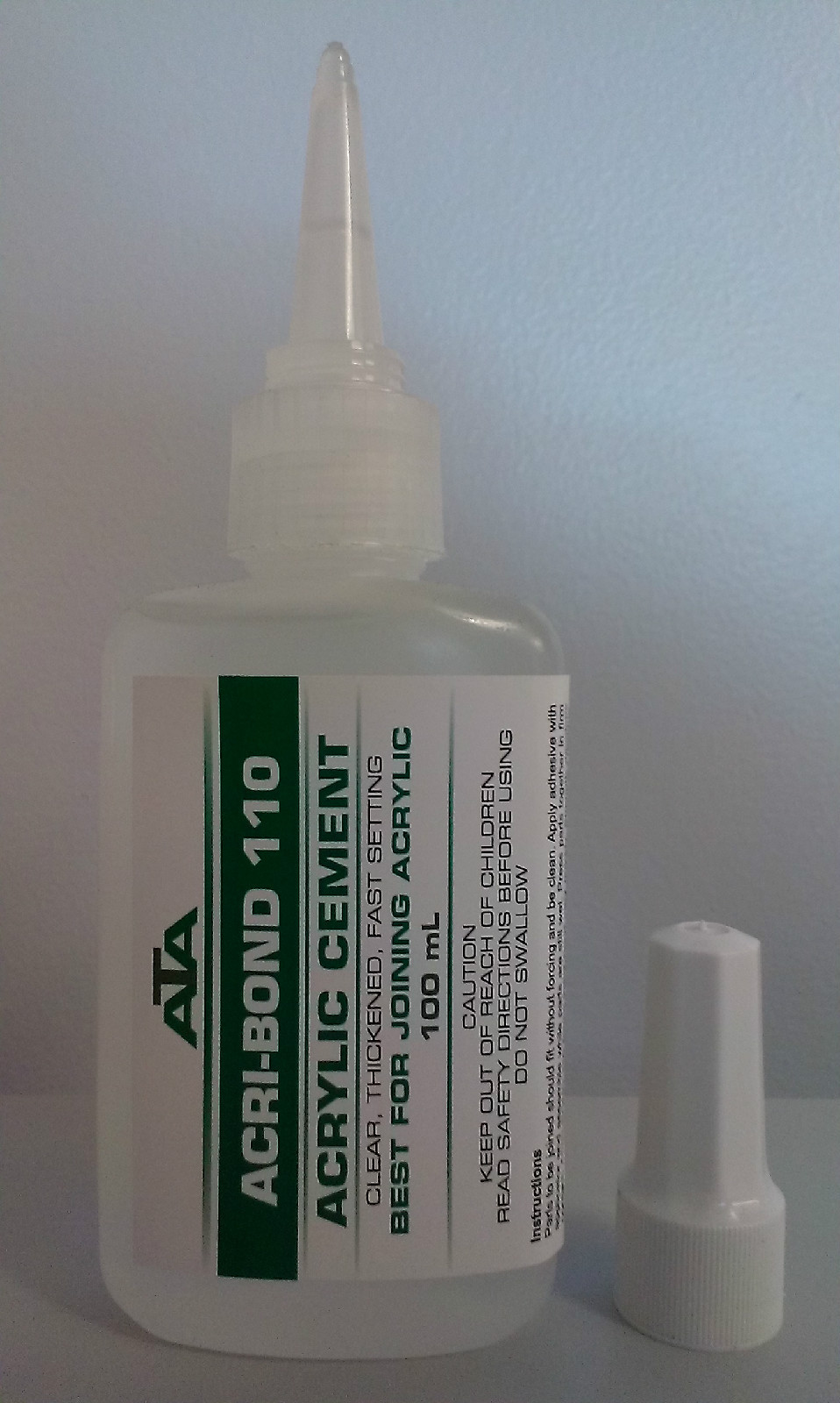 ACRIBOND 110 Acrylic Cement Adhesive Glue 100ml for PC, Acrylic, HIPS