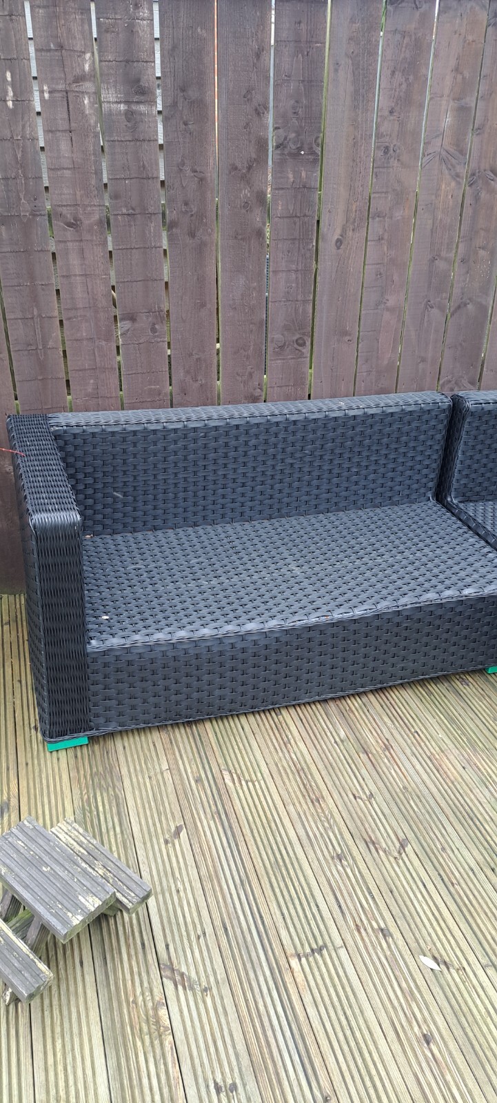Rattan garden furniture eBay