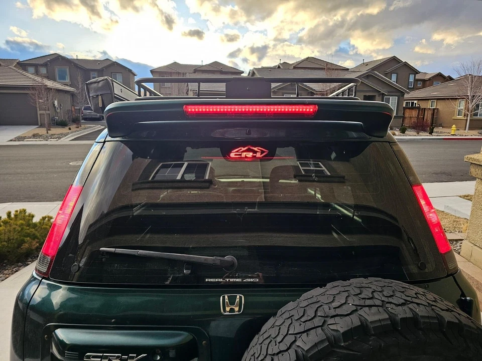 Cubierta de luz de freno Honda CR-V Rd1 JDM Crv 3RD 1997-2001 “LETRAS DE MONTAÑA” Foto 3 de 3