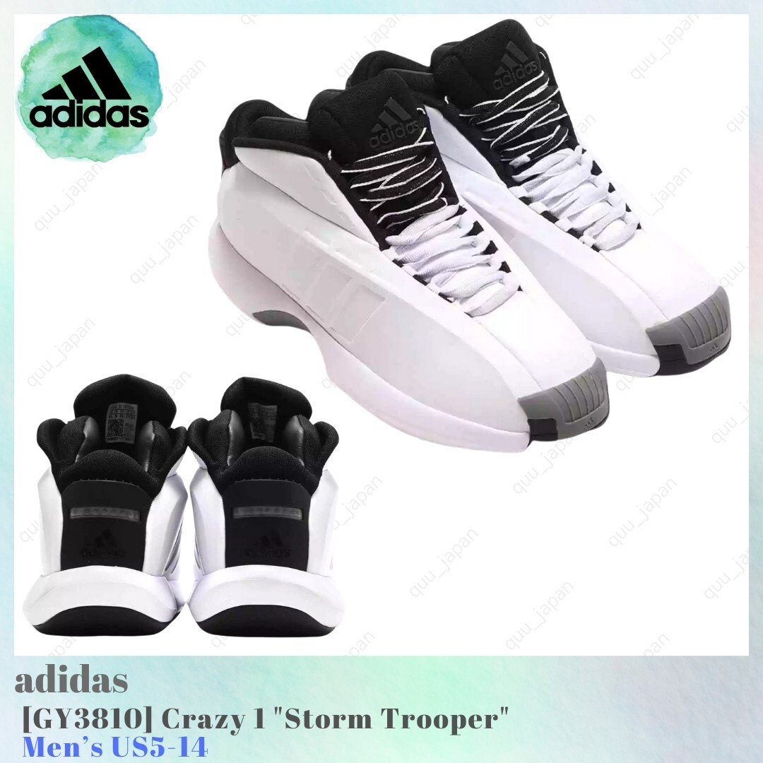 adidas Crazy 1 Storm Trooper White GY3810 Men's US5-14 New | eBay