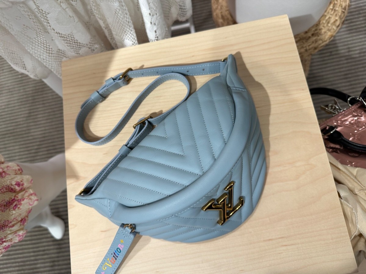 Louis Vuitton Wave Light Blue Bumbag | eBay