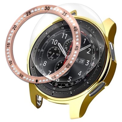 9H+ Screen Protector Bezel Ring Cover fits Samsung Gear S3 Frontier SM-R765T