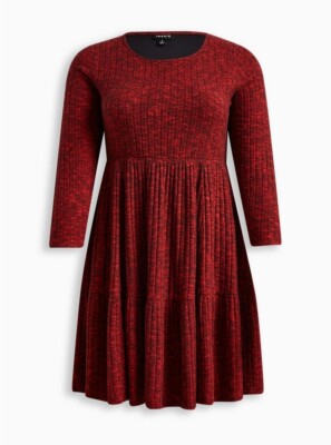 long sleeve skater dress red American Apparel Dress Medium Burgundy Velvet Deep V Neck Long Sleeve  Skater Min