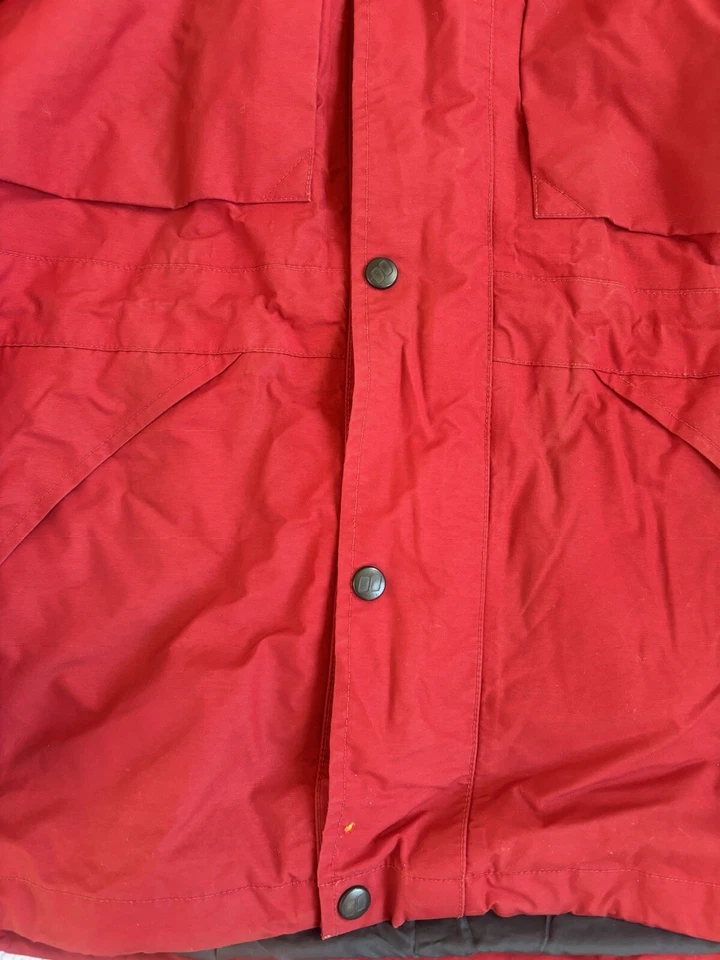 Chaqueta Berghaus Vintage Mera Peak Gore-Tex Shell Talla XL Roja Foto 4 de 4