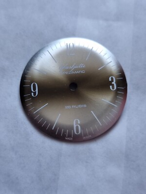 Zifferblatt GUB Glashütte DDR Spezimatic Automatik.K7 Nr.93