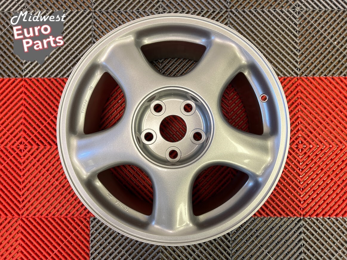 1993-98 Toyota Supra Turbo MKIV 17 Inch Front Silver Wheel OEM 17