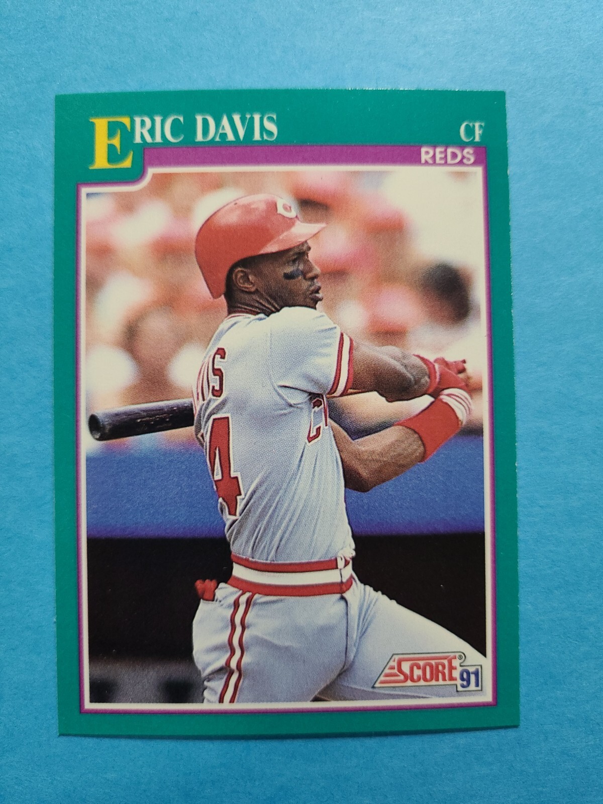 Eric Davis 1991 Score Baseball Card 137 F35 Ebay