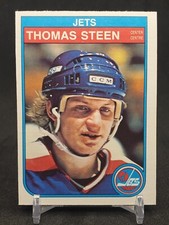 1982-83 O-Pee Chee #391 Thomas Steen ROOKIE RC JETS