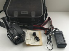 JVC GR-AX200 12x Hyper Zoom VHS-C Camcorder Video Camera, Charger, Bag