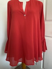 Show Me Your Mumu Red Perveen Pirate Tunic Size Small NWT