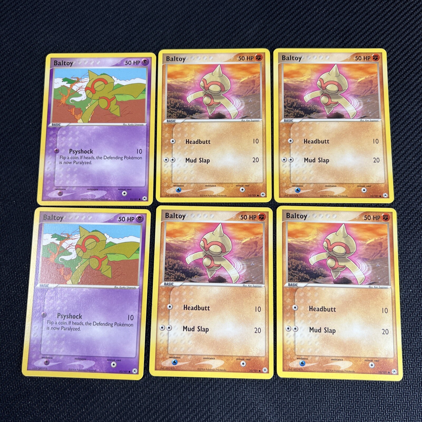 Baltoy 53/101 52/101 EX Hidden Legends Pokemon Card Non-Holo 6