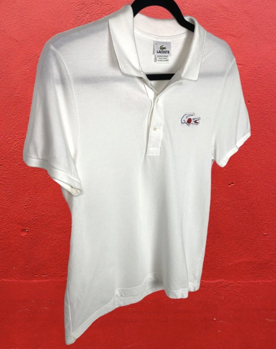 Polo lacoste top coccodrillo grande
