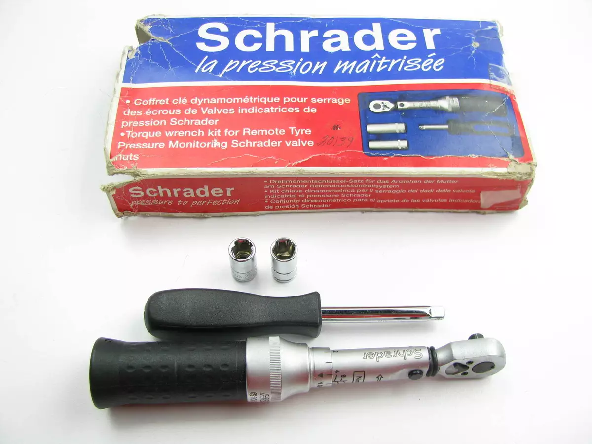 Schrader 20139 TPMS Tire Pressure Sensor Monitor Torque Wrench Kit