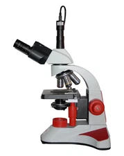 Radical 2500x Trinocular Biology Lab Microscope Infinity PLAN Optics 5Mp HD Cam