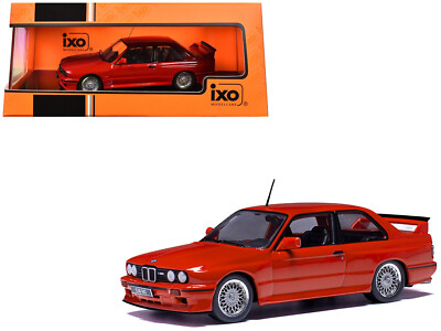 IXO MODELS 1:43 SCALE - RED - 1990 BMW M3 SPORT EVOLUTION