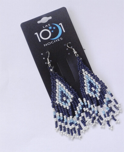 PENDIENTES LARGOS DE ROCALLA // ROCKERY LONG EARRINGS