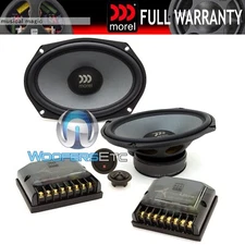 MOREL TEMPO ULTRA 692 6"X9" 140W RMS COMPONENT NEODYMIUM TWEETERS SPEAKERS NEW