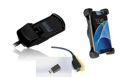 Bury UNI System 9 Active Cradle – Supporto Universale Per Smartphone Con Ricarica - 5
