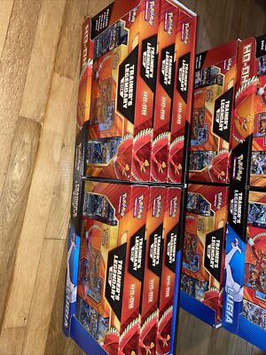 Sealed Case Of 6 Pokemon Trainer's Legendary Box HO-OH - 6 Black