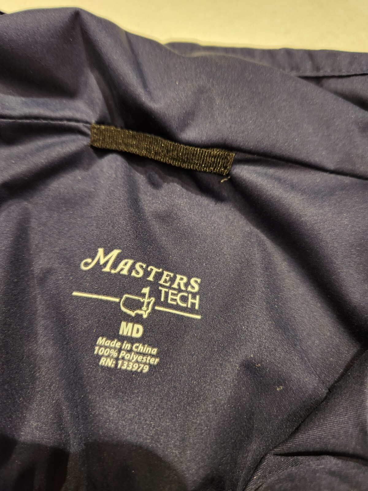 The Masters Tech 1/4 Zip Polyester Pullover Blue … - image 3