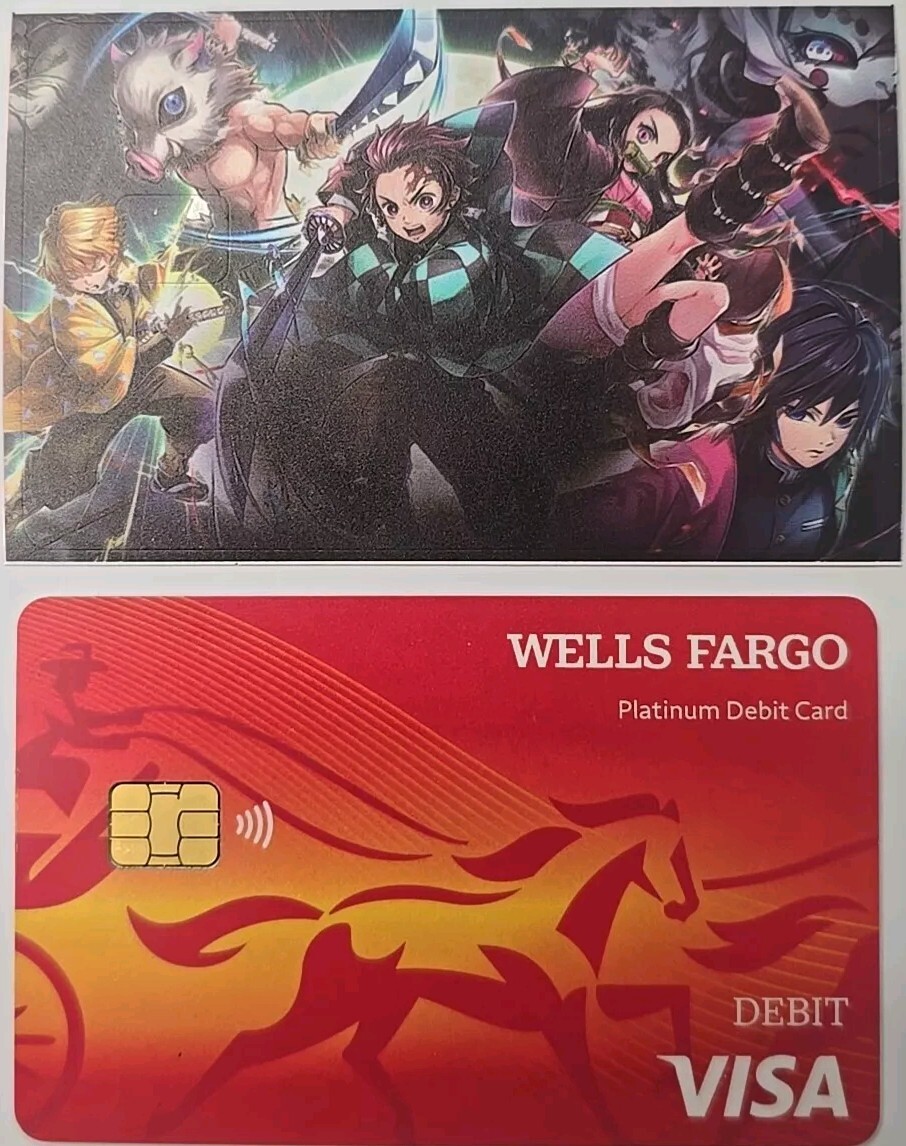 Demon Slayer - Tanjiro KamadoCredit Card Skin Cover - Wrap Decal Pre-Cut Sticker