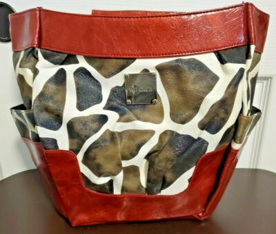 NEW - MICHE - Demi Bag Shell - ''Joella'' - animal print faux leather - retired