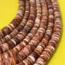 20” Graduated Spiny Oyster Strand for Native American and Southwestern Jewelry