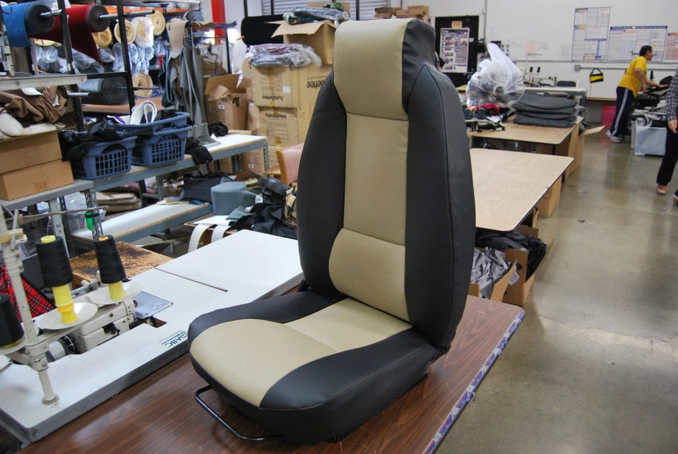 FIAT X-1/9 BERTONE 1973-1984 КОЖА-КАК ИНДИВИДУАЛЬНЫЙ КРОЙ 2 ПЕРЕДНИХ СИДЕНЬЯ ЧЕХЛЫ (ПАРА) - Изображение 2 из 4