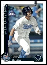 2025 Topps Pro Debut #PD-174 Luis Baez Corpus Christi Hooks NM+