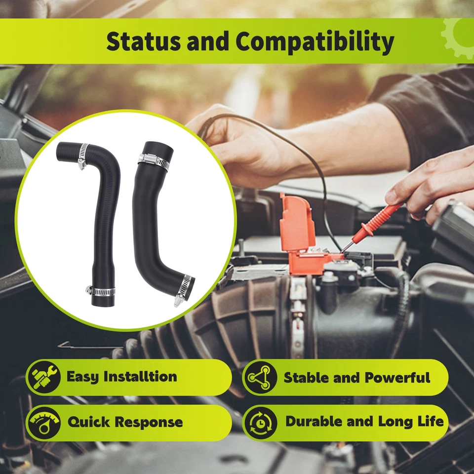 for Jeep Wrangler YJ 1987-1995 52040079 52040081 Fuel Filler and Vent Hose Kit - Imagem 2 de 4