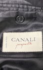 Canali Proposta Men's Gray Birdseye Blazer Sport Coat Made in Italy Size 40 — photo 4