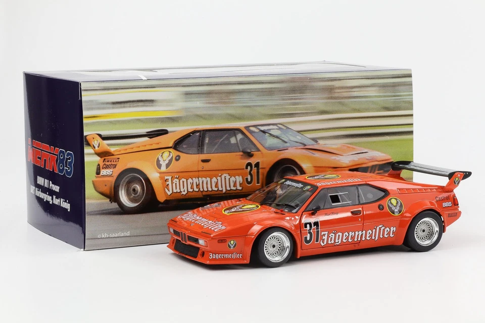 BMW M1 Procar Jägermeister #31 DRT Nürburgring 1982 König 1:18 Werk83 - Bild 4 von 4