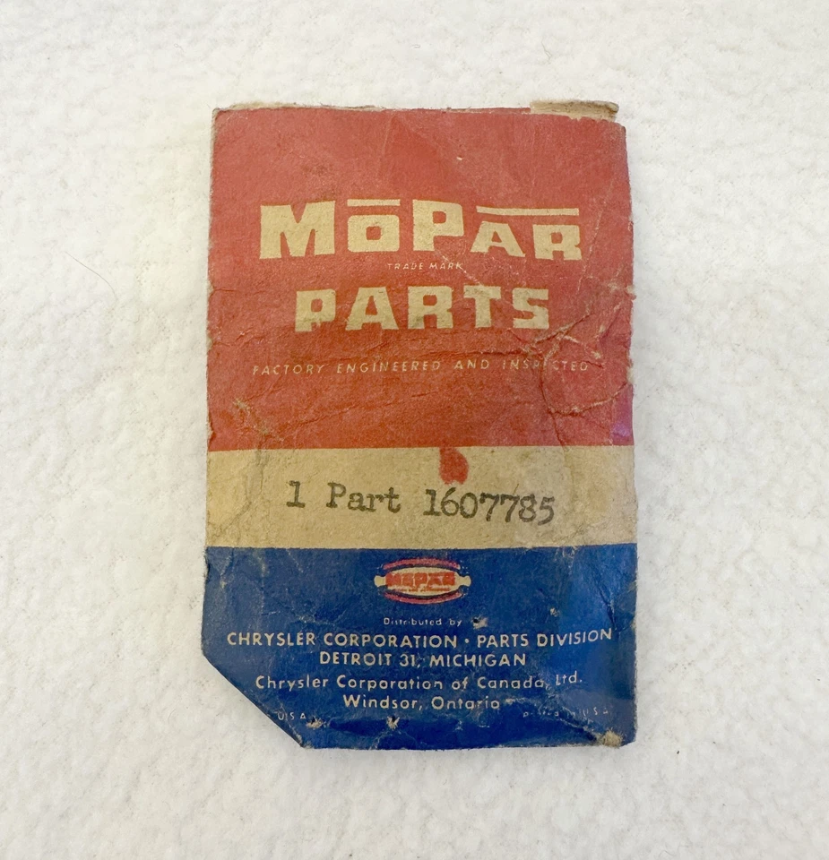 NOS MoPar 1955-56 Chrysler Cowl Vent Knob 300 Windsor Newport New Yorker 55 1956 - Image 2 of 4
