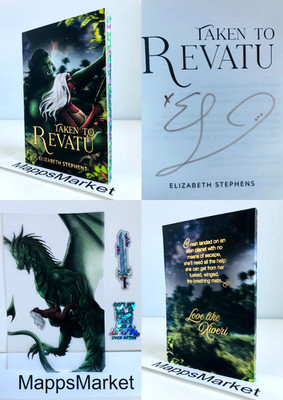 SIGNED IN PERSON Taken to Revatu (Xiveri Mates Book 10) by Elizabeth Stephens PB