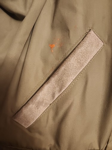 Vintage Game Winner Sportswear Courdory Collar & Suede Hunting Jacket 70s  XL  - Picture 6 of 14