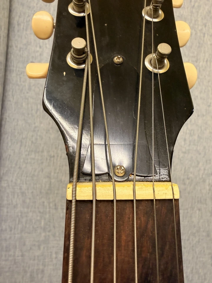 1960s Gibson B-25 Natural Acoustic Guitar - Image 4 of 4