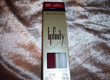 1 Max Factor Lipfinity 120 HOT Lip Color Gloss Lipstick Long Wear Formula