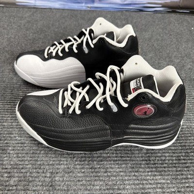 Nike Air Jordan Jumpman Team 1 Black Red White Men's Sz 9.5 Basketball Shoes NWT