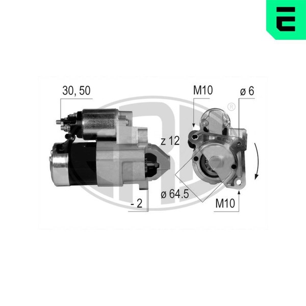 ERA Starter 220039A FüR Dacia Passend FüR Nissan Renault Suzuki-image