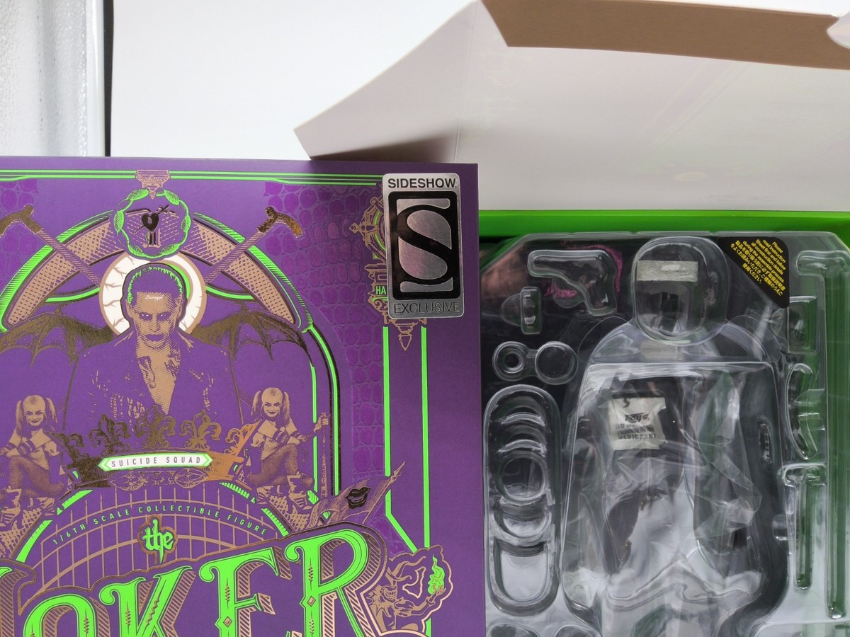 Hot Toys MMS382 Joker Suicide Squad Figure's 1/6 Exclusive Empty