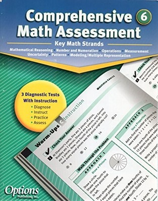 COMPREHENSIVE MATH ASSESSMENT 6 **BRAND NEW**