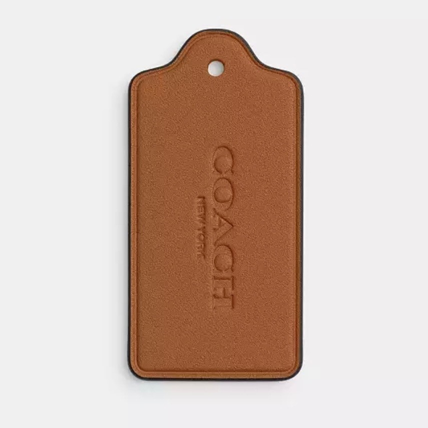 COACH Large Leather Hangtag CBA17 YOU PICK COLOR! | eBay