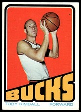 1972-73 Topps Toby Kimball Milwaukee Bucks #68