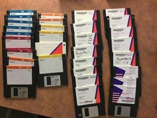 QuarkXpress 3.2 Diskettes And Quark Express 3.32 Smart Installer Disks Used