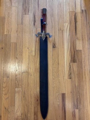 Double Edged Sword Made In Pakistan with sheath 40  Long