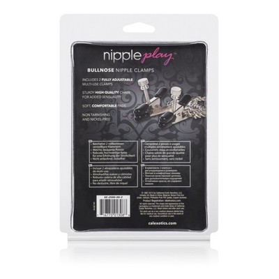 Calexotics Adult Nipple Play Bullnose Adjustable Clamps Hp-Se2590002