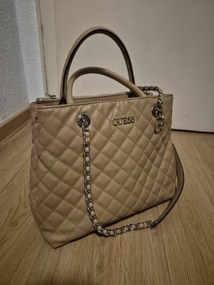 GUESS   Illy Society Satchel   Damen Handtasche Umhängetasche   Bag