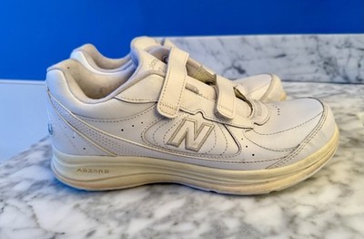 New Balance 577 Walking Shoes Womens Size 9.5 Wide D White ABZORB WW577VW