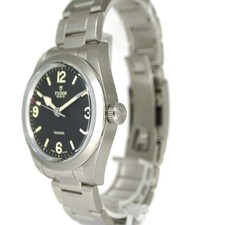 Tudor Ranger 79950 39mm Stainless Steel Black Dial Automatic Box Papers #KN394 2